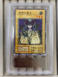 【ARS9】 緑樹の霊王 初期 遊戯王 美品 ARS鑑定 PSA