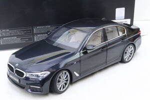 Kyosho BMW 5 Series Sedan (G30) Black Sapphire ５シリーズ セダン 白 箱付 1/18 イシレレ