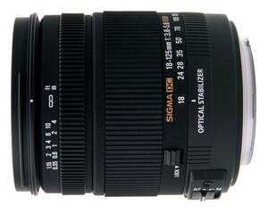 【中古】シグマ 18-125mm F3.8-5.6 DC HSM ソニー用