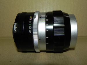 Nippon Kogaku NIKKOR-Q Auto 13.5cm F3.5 レンズ(ジャンク品)