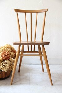 ■店頭価格￥５５０００■アーコール ステックバックチェア７６■英国　Ercol ヴィンテージチェア 木製・古木椅子■イギリスビンテージ