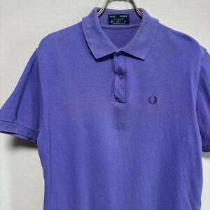 FRED PERRY フレッドペリー ポロシャツ shirt 襟付きシャツ 紫 パープル