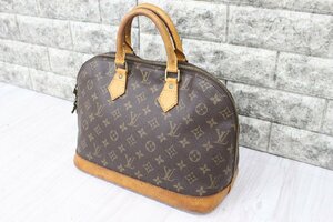 【行董】LOUIS VUITTON ルイヴィトン アルマ モノグラム キャンバス BRW M51130 ハンドバッグ ブランド レディース AF234ABY47