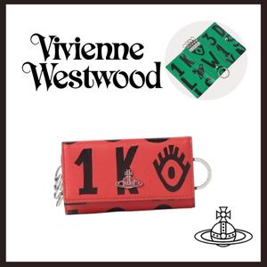 ○★新品 未使用 Vivienne Westwood ポストコード キーケース レッド（ヴィヴィアンウエストウッド）○●