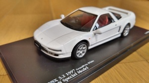 即決　ミニカーファン　限定　抽選　特注　ホンダ　NSX　3.2　1997　NA グランプリホワイト　シリアルナンバー HONDA　1/43　絶版　レア