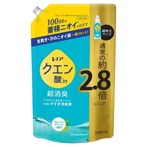 レノアクエン酸in超消臭フレッシュグリーンの香りつめかえ用超特大サイズ