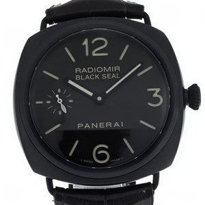 パネライ PANERAI PAM00292 ラジオミール ブラックシール 3デイズ 手巻き メンズ 美品 箱・保証書付き K#134102