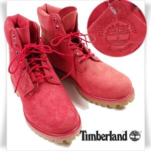 未使用1円～★定価2.6万 ティンバーランド Timberland 定番 メンズ アイコン 6インチ プレミアム ブーツ 26.0cm レッド A1149◆A1444◆