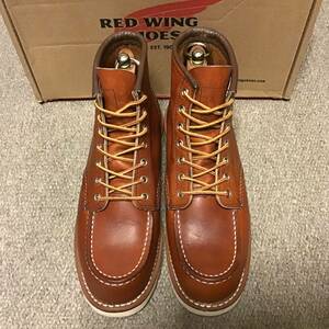 22年8月6.5Eオロレガシー875レッドウイング24.5cmREDWING23番ラストUSA製モックトゥ米国製ワークブーツ8875 9875 877アイリッシュセッター