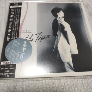 Hold Me Tight (紙ジャケット仕様) CD 安部恭弘　SHM−CD