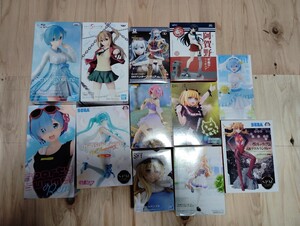 フィギュア　大量　 プライズ　 推しの子 レム ラム 初音ミク ウマ娘　エヴァンゲリオン　SHY　モンハン Re　リゼロ　出会って