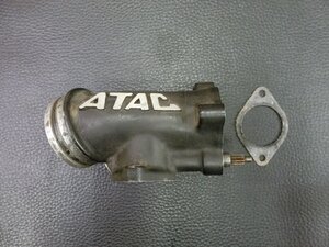 中古 純正部品 ホンダ HONDA CR125? CR250? エキゾースト マニホールド Atac Assy 管理No.42437