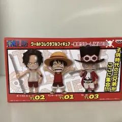 ONE PIECE ワールドコレクタブルフィギュア　東京タワー　三兄弟