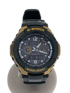 CASIO◆G-SHOCK 電波ソーラー腕時計(GW-3500G)/デジアナ/GRN-BLK