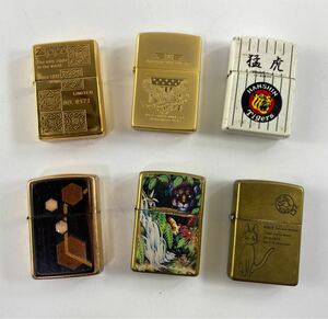 1000円〜■★着火未確認★ オイルライター ZIPPO ジッポ ジブリ 魔女の宅急便 フォレスト タイガース 喫煙具 ★okoy3013220-254★p6757