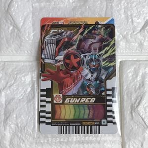 仮面ライダーガッチャード　& 爆上戦隊ブンブンジャー　前売り　特典　ライドケミートレカ ブンレッド