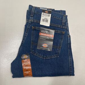 W29 新品 DICKIES ディッキーズ ワークパンツ 5 POCKET DENIM JEAN 9393 USA 直輸入