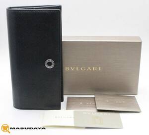 ◆◇【美品】BVLGARI ブルガリブルガリ ファスナー小銭入れ付き長財布 　◇◆