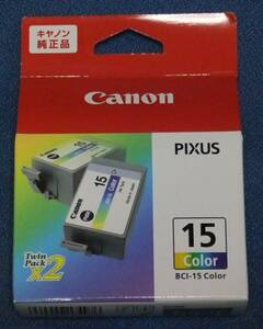 Canon BCI-15 Color (カラー 2個) （新品未開封品）