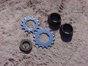 GussetBikes Double Six Single Speed Conversion Set 14T/16T 