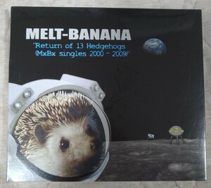 MELT-BANANA Return of 13 Hedgehogs MxBx singles 2000-2009 廃盤新品未開封輸入盤中古CD メルト・バナナ シングルス best ベスト 