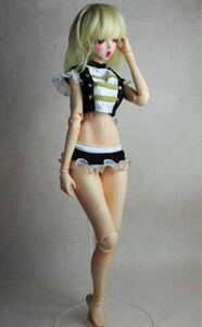 新品未開封 angel philia ドール用 チアコスチューム ブラック vmf50 オビツ50 MSD アゾン50 MDD 東京ドール parabox smartdoll