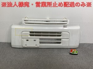 エブリィ/クリッパー/スクラム/ミニキャブ DA17V/DR17V/DG17V/DS17V/NV100 純正 フロント バンパー 71711-64P0 白素地 スズキ(136046)