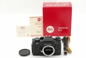 [Top Mint] Leica LEICAFLEX SL2 Black 10022 35mm SLR Film Camera From JAPAN 9144