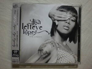 DVD付限定盤 『Lisa "Left Eye" Lopes/Eye Legacy(2009)』(2009年発売,XQAN-1065,国内盤帯付,Let’s Just Do It,Block Party)