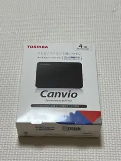 東芝 Canvio 4TB USB3.2(Gen1)対応 ポータブルHDD