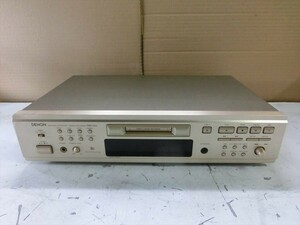 T【4ち-65】【140サイズ】DENON デノン/MDデッキ DMD-1550/通電可/ジャンク扱い/※傷・錆・汚れ有