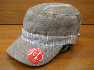 新品Clef (クレ)MADE IN JAPAN SERIES INDY WORK CAP AIR CAMO