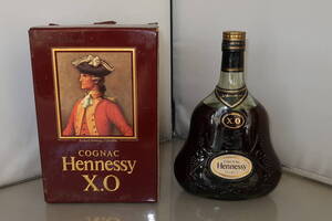 1円～古酒 未開栓 Hennessy ヘネシー XO 金キャップ 700ml ブランデー①