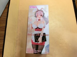 T【テ6-24】【80サイズ】▲未開封/すーぱーそに子 BiCute Bunnies バニー フィギュア ウェイトレスver/※外箱傷み有