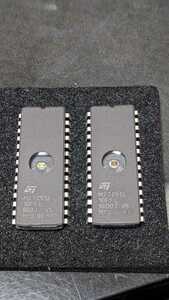 X68000 SASI機BIOS用512Kbits UV-EPROM2個セット