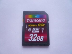 Transcend　SDHCカード　32GB　600×