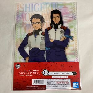 一番くじエヴァンゲリオン〜初号機、暴走！〜G賞クリアファイル・ステッカーセット 未開封 ⑧