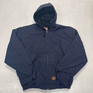 L NAVY ダック 新品 レッドキャップ RED KAP ダックフードジャケット JD20 Blended Duck Zip-Front Hooded Jacket カーハート 2