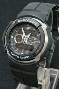 稼働品!!ライト点灯!!CASIO/カシオ G-SHOCK/Gショック ジーショック G-スパイク G-300 クォーツ 腕時計 ウォッチ USED品＊