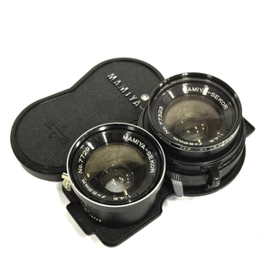 MAMIYA-SEKOR 1:4.5 55mm 二眼レフカメラ用 レンズ マニュアルフォーカス QR014-137