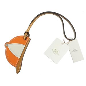 （新品・未使用品）エルメス HERMES パドック ボンブ ボンベイ チャーム 帽子 ヴォーバトラー ヴォースイフト ナチ H069715CK 箱付