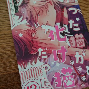 新刊☆拾った猫が化け猫だった！？/粒乃木つぶ/BL/J庭54 オリジナル同人誌☆4冊同梱可能!!