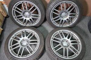 良好　プロドライブ　GC-014i　鍛造　FORGED PCD100 5穴 ミシュラン　215/45R17 プリウス　レガシィ　インプレッサ　FT86 BRZ 室内保管