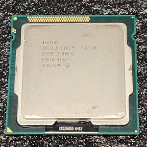 CPU Intel Core i7 2600K 3.4GHz 4コア8スレッド SandyBridge PCパーツ インテル 動作確認済み