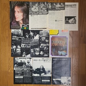 トッド・ラングレン Todd Rundgren ユートピア Utopia 初来日インタビュー 機材 ウッドストック・インタビュー 1976年(1977年)【切り抜き】