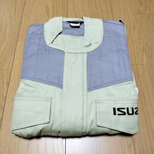 ▼ ISUZU≪つなぎ　1着≫表記サイズL　いすゞ　作業着　ツナギ　未使用