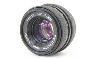 【訳あり品】 PENTACON auto 50mm F1.8 MULTI COATING M42マウント レンズ M803