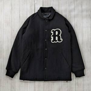 ROLL/ロール/PHARAOH JACKET/ファラオジャケット/シニールアーチロゴ/ウールスタジャン/裏地キルティング/日本製/サイドZIPスリット