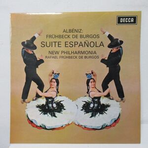 CLASSIC LP/UK/インナースリーブ付き美盤/Albniz :Frhbeck De Burgos, New Philharmonia - Suite Espaola/C-00114