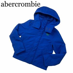 abercrombie アバクロンビー a&f アウター ジャンパー ブルー M フード